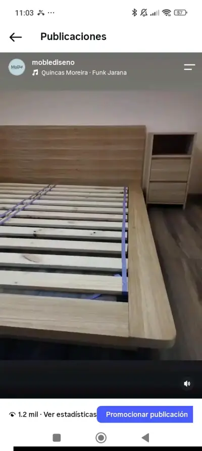 Cama japonesa  Kenzo - miniatura 4