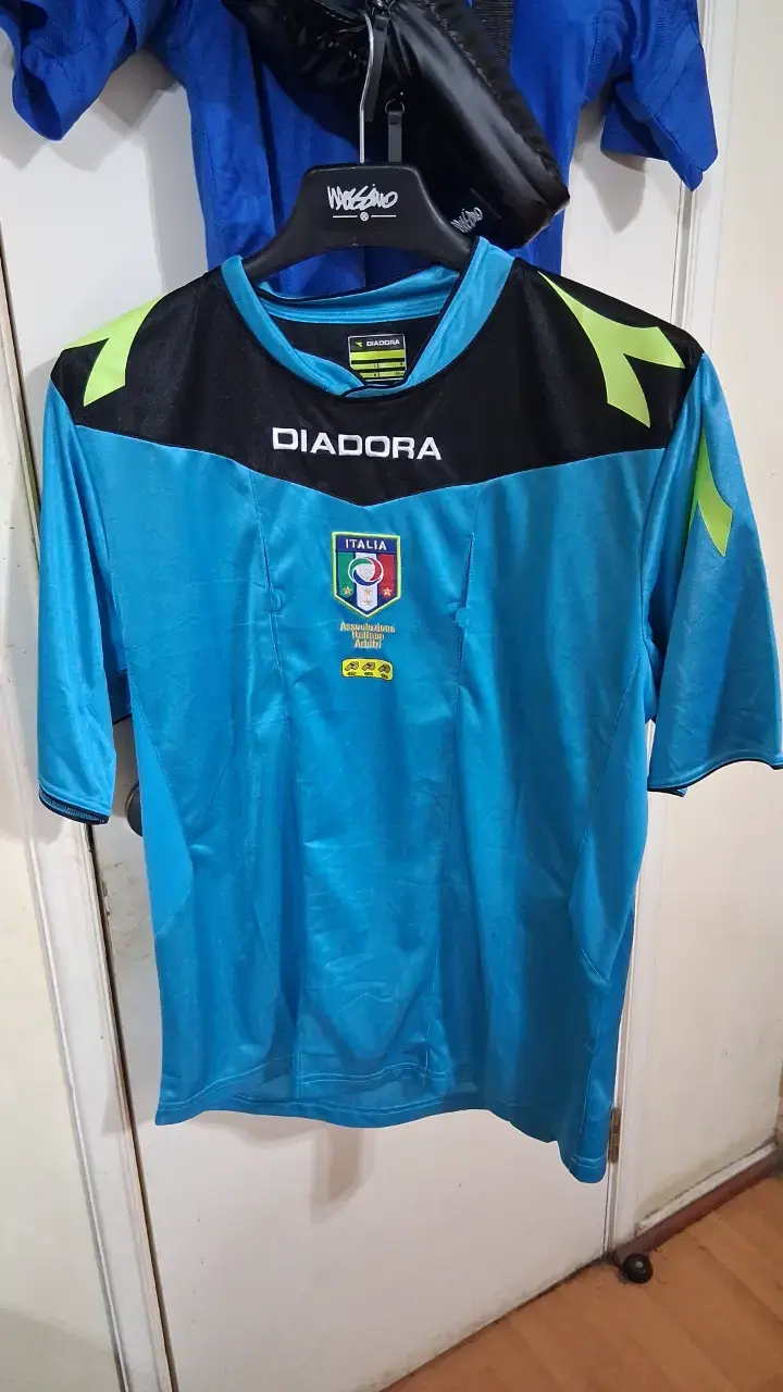 Camiseta Diadora Italia de fútbol azul - 2