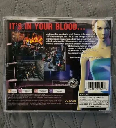 Juego Resident Evil 3 Nemesis para PlayStation - miniatura 2