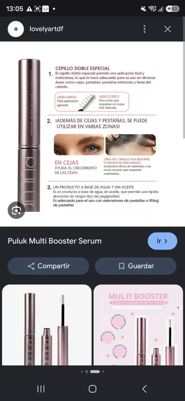 PULUK para el crecimiento de pestañas - 2