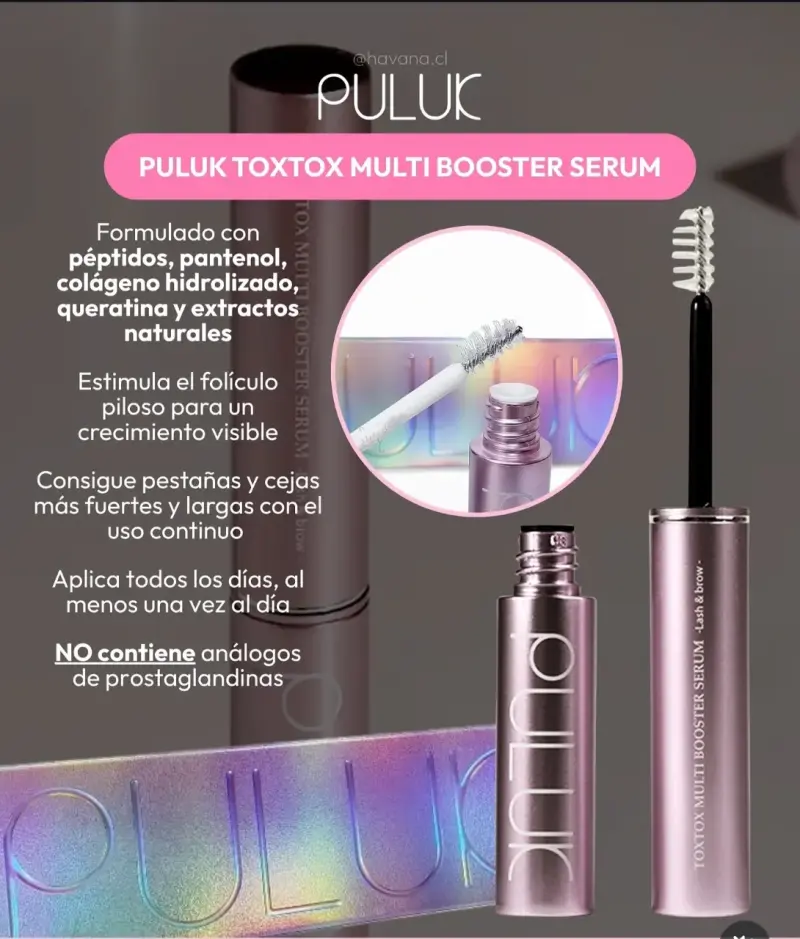 PULUK para el crecimiento de pestañas - 3