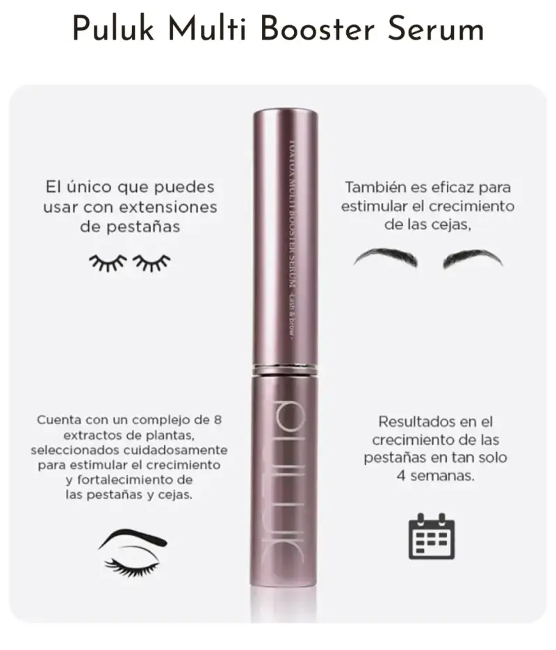 PULUK para el crecimiento de pestañas - 4