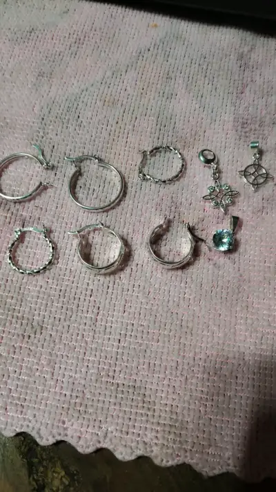 Collar de plata elegante para mujer - miniatura 3