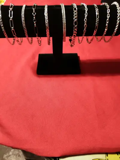 Collar de plata elegante para mujer - miniatura 4