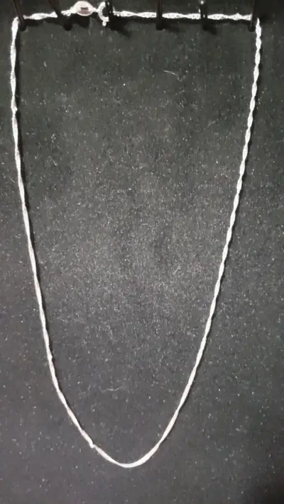 Collar de plata elegante para mujer - miniatura 6