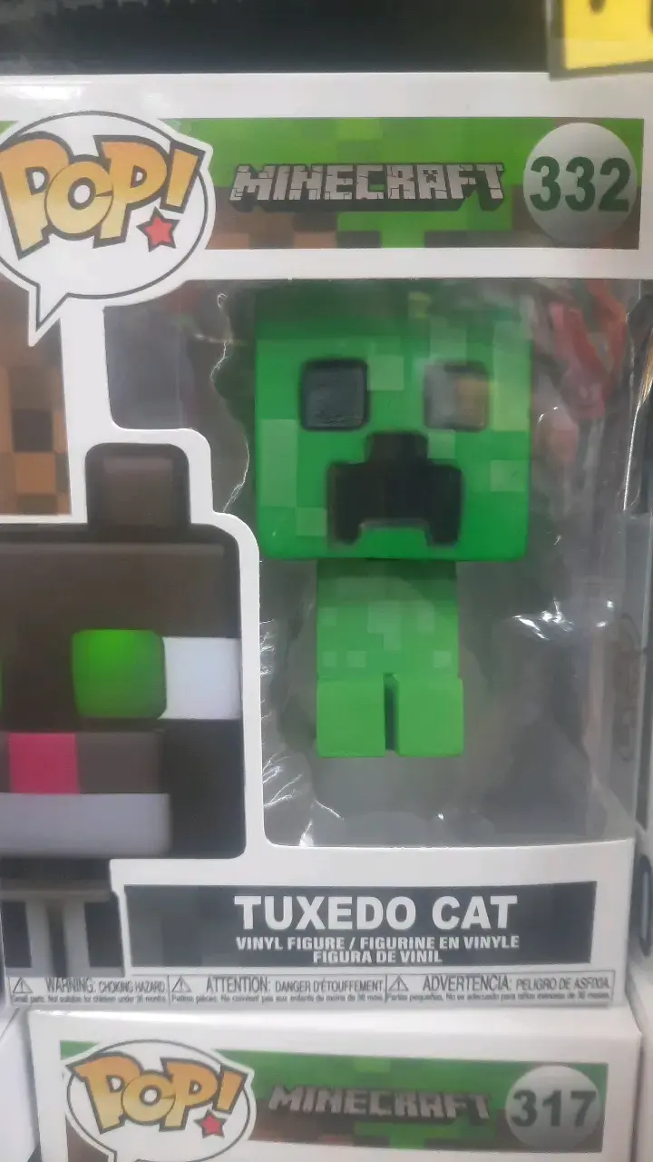 Figura Funko Pop Minecraft Creeper - 1