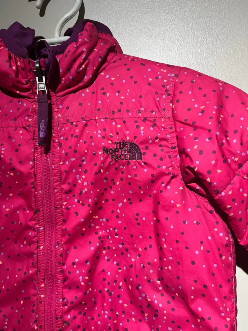 Chaqueta de invierno para niños The North Face rosa - 2