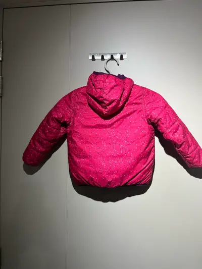 Chaqueta de invierno para niños The North Face rosa - miniatura 3