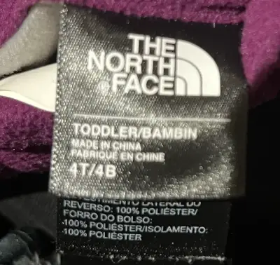 Chaqueta de invierno para niños The North Face rosa - miniatura 4