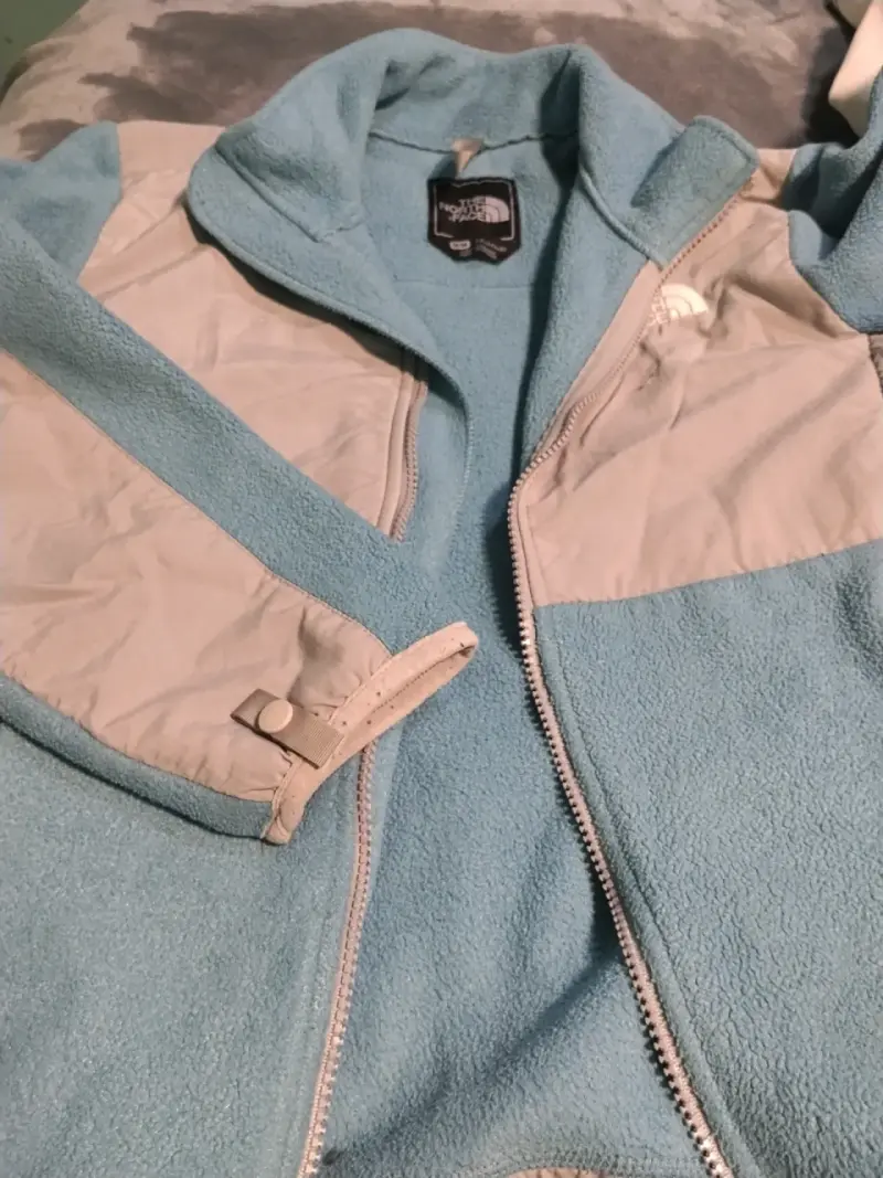Chaqueta polar azul The North Face para mujer - 1