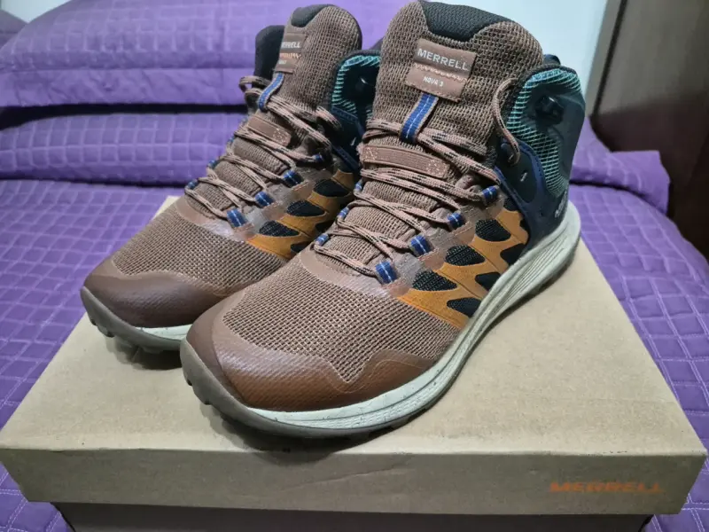Zapatillas de trekking Merrell Nova 3 marrón