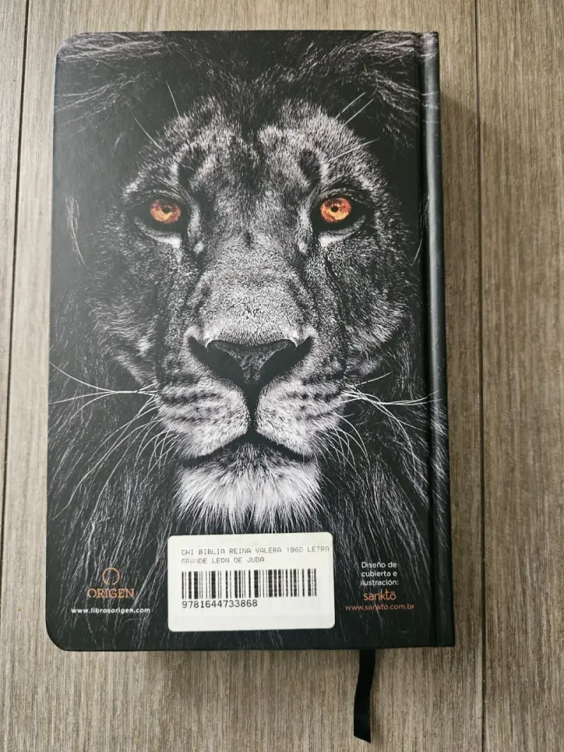 Santa Biblia Reina Valera 1960 con Tapa de León - 3