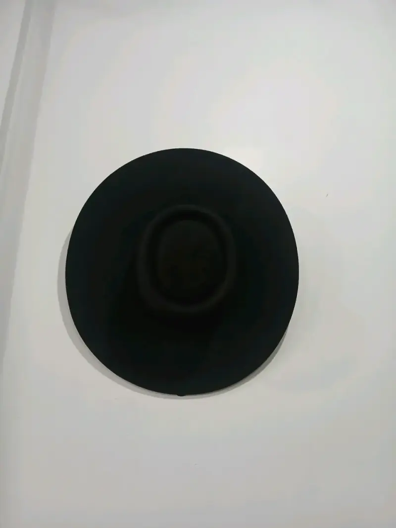 Sombrero negro de fieltro C.T. Calidad Extra - 1