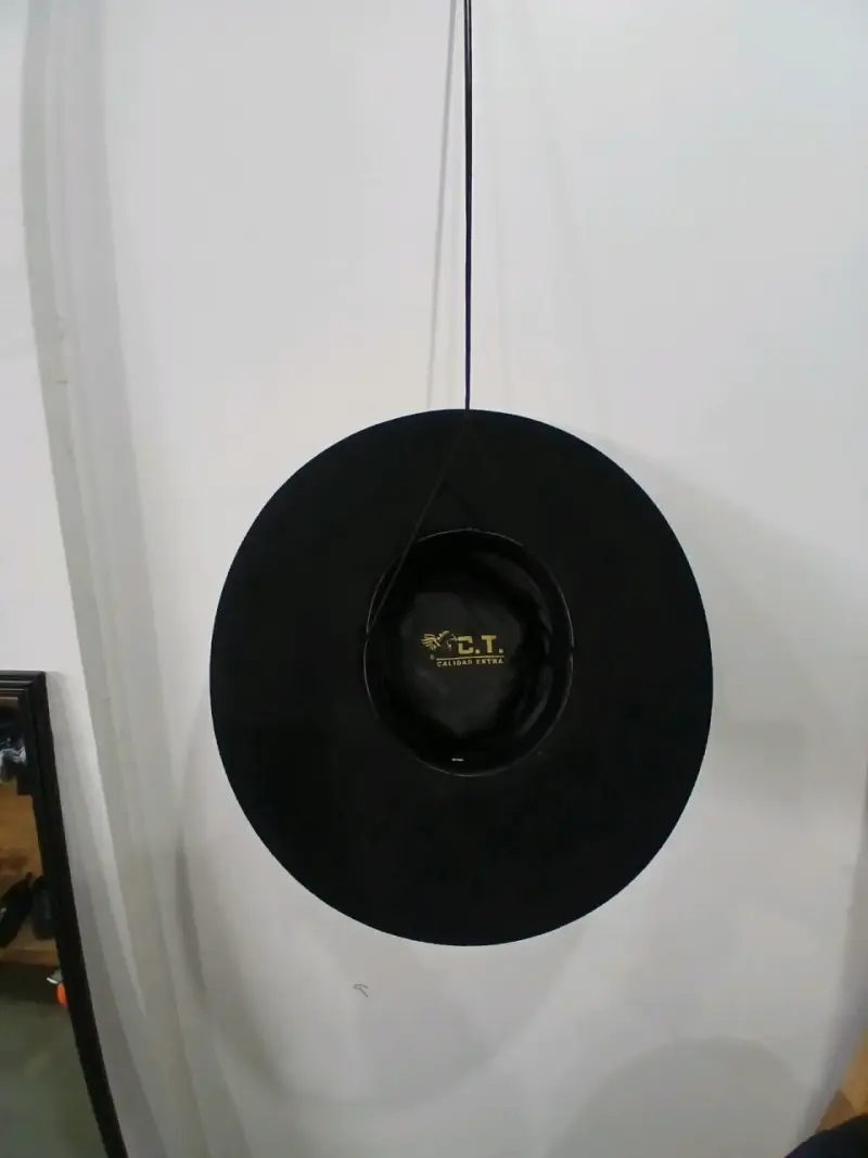 Sombrero negro de fieltro C.T. Calidad Extra - 2