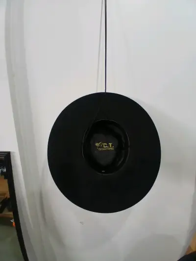Sombrero negro de fieltro C.T. Calidad Extra - miniatura 2