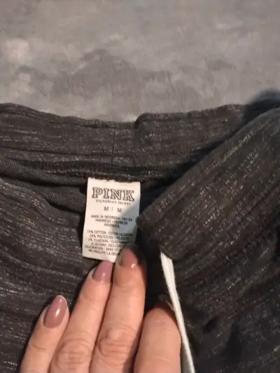 Pantalones deportivos gris Pink Victoria's Secret - miniatura 2
