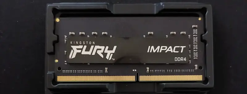 Memoria RAM Kingston Fury Impact DDR4 8GB SO-DIMM - 5