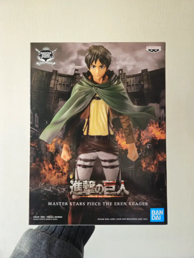 Figura Bandai Eren Yeager Master Stars Piece