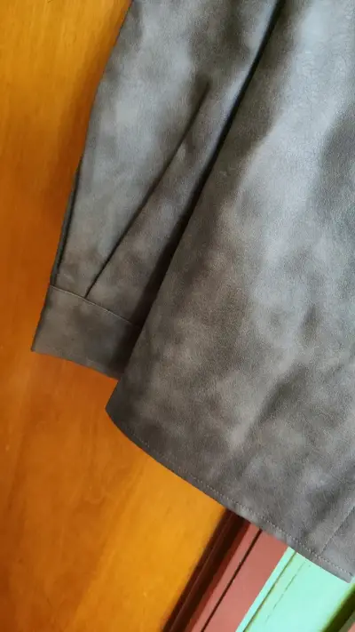Chaqueta eco cuero mujer - miniatura 2