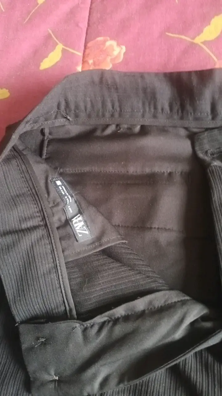Shorts de vestir negros para hombre Zara - 2