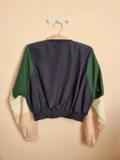 Chaqueta cortaviento multicolor para mujer - miniatura 2