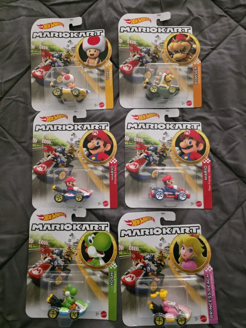 Hot Wheels Mario Kart edición especial