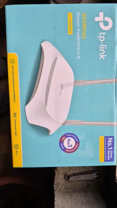 Router Inalámbrico TP-Link 300Mbps TL-WR840N - miniatura 1