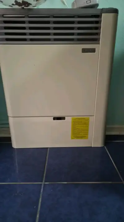 Calefactor a gas Emege beige en buen estado - miniatura 1