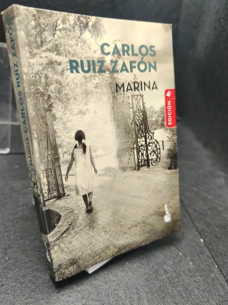 Libro 'Marina' de Carlos Ruiz Zafón 4ª Edición - 2