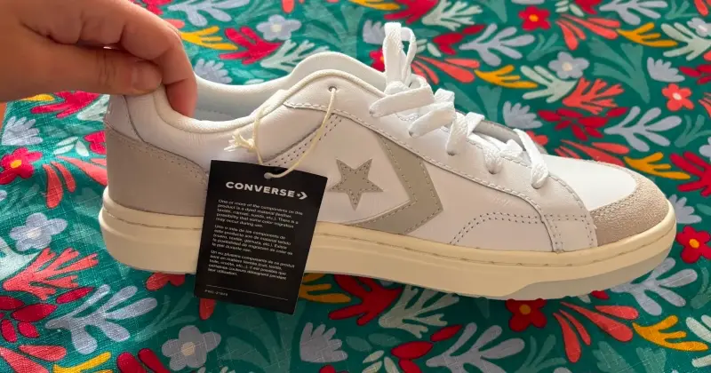 Zapatillas blancas Converse nuevas unisex - 4