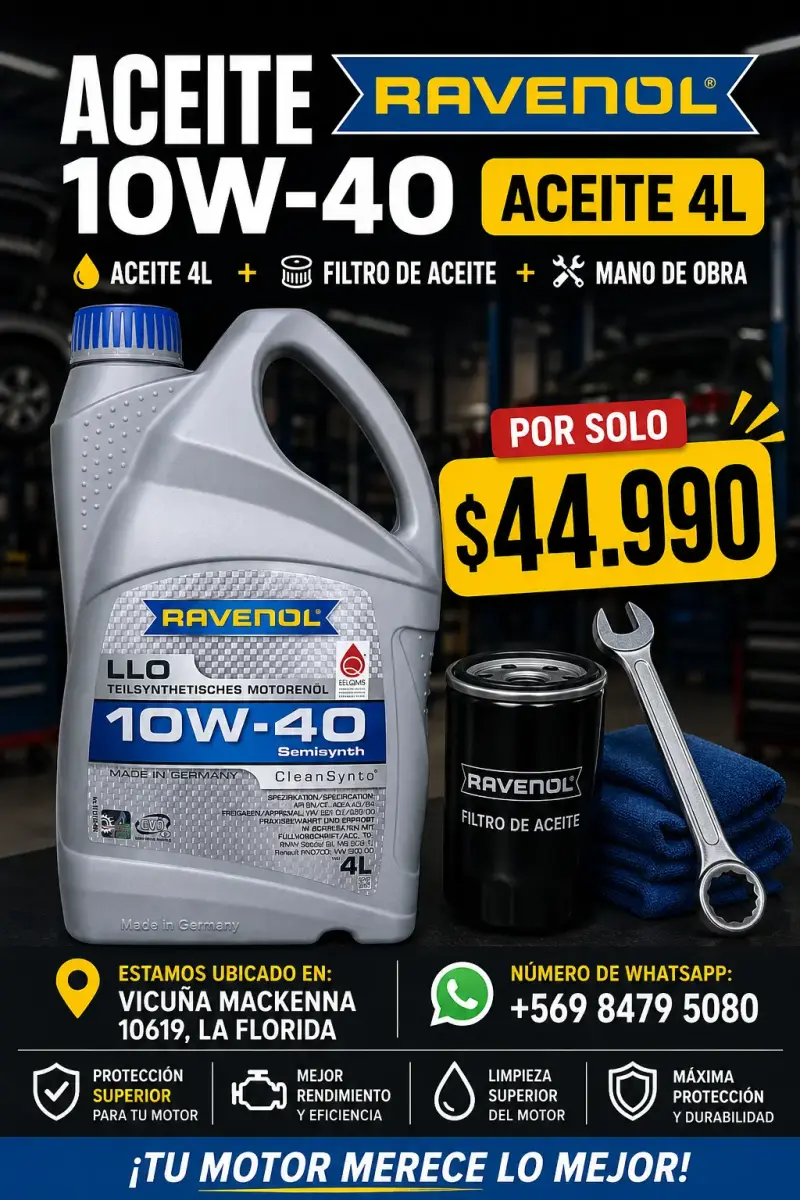 Aceite Shell Helix HX7 10W-40 4L con filtro - 5