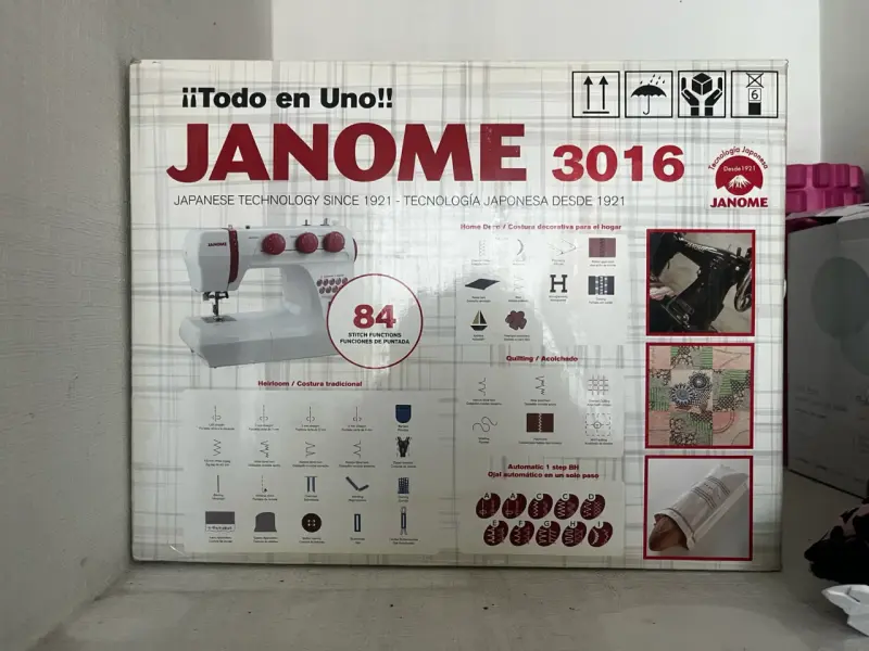 Máquina de Coser Janome 3016 Todo en Uno - 2
