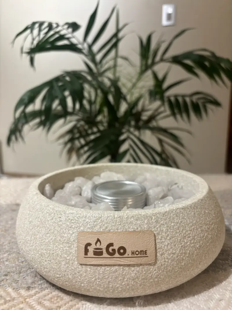 Fogón decorativo de mesa Fogo Home - 1