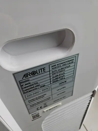 Aire acondicionado portátil Airolite 12.000 BTU - miniatura 6