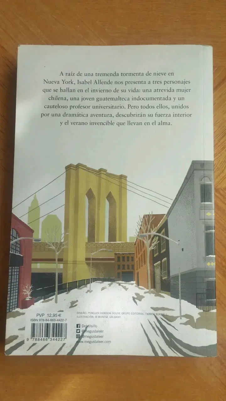 Libro 'Más Allá del Invierno' de Isabel Allende - 2