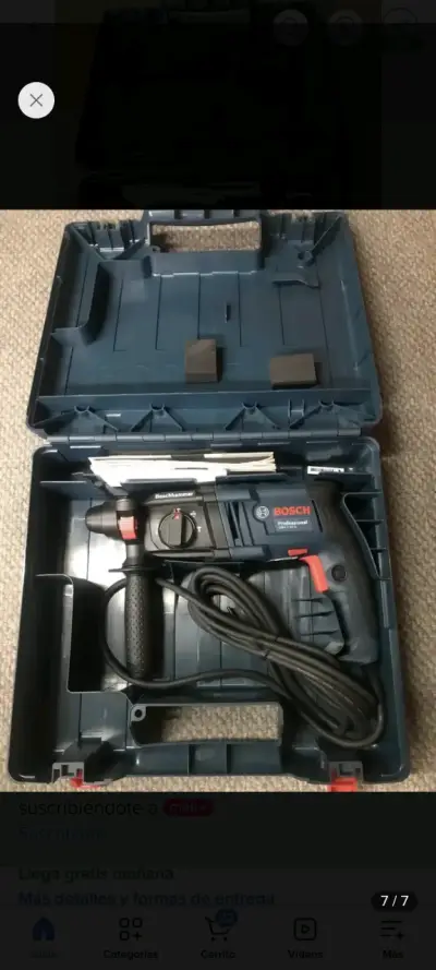 Taladro Rotomartillo Bosch GBH 2-20 D Profesional - miniatura 1