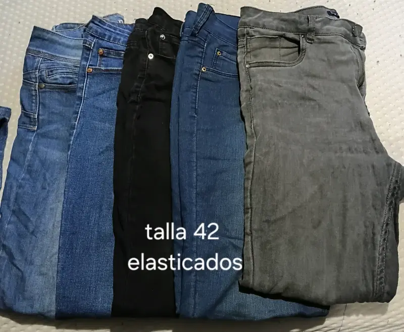 Jeans elásticos para hombre talla 44 - 2