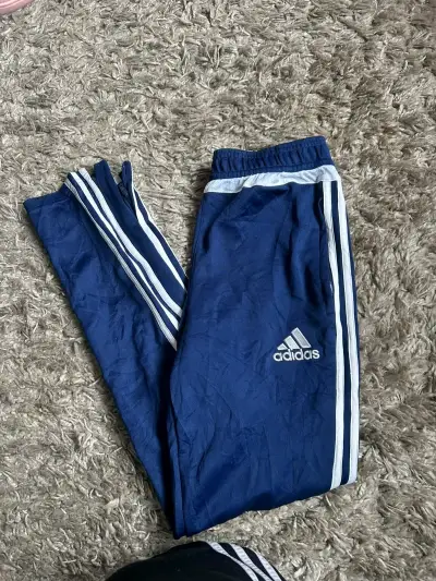 Pantalones deportivos azules Adidas para niños - miniatura 1