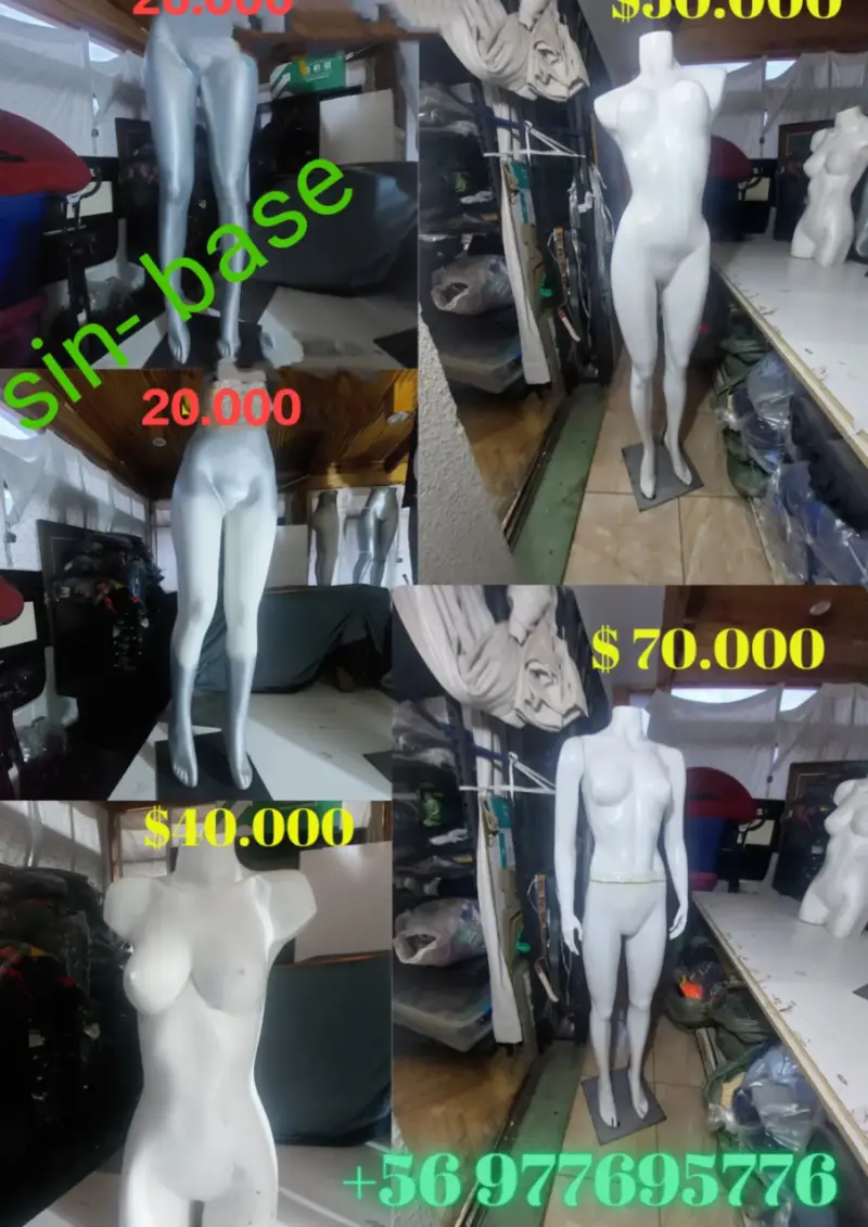 Maniquí de cuerpo completo sin base con b