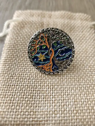 Pin Broche El Silmarillion Laurelin y Telperion - miniatura 1