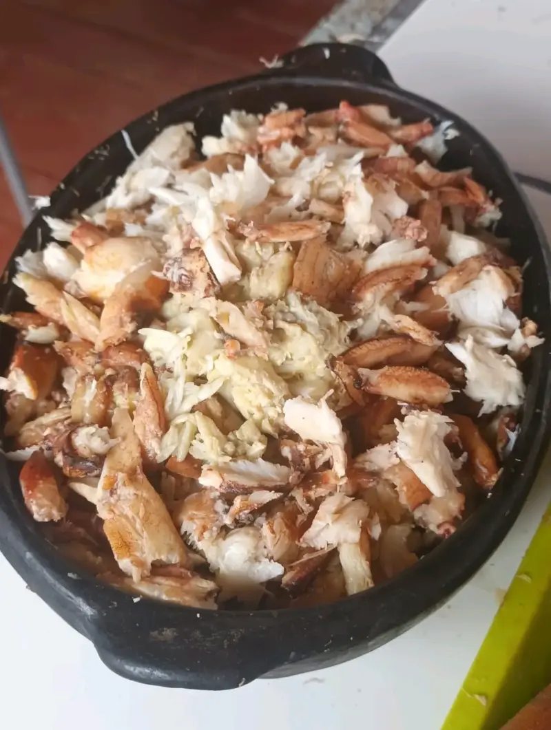 Carne de jaiba(carapachos) - 2