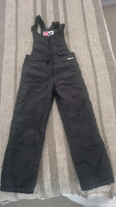 Pantalón de nieve negro para esquiar Ski Gear - miniatura 1