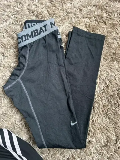 Calzas deportivas Nike Pro Combat negras - miniatura 1