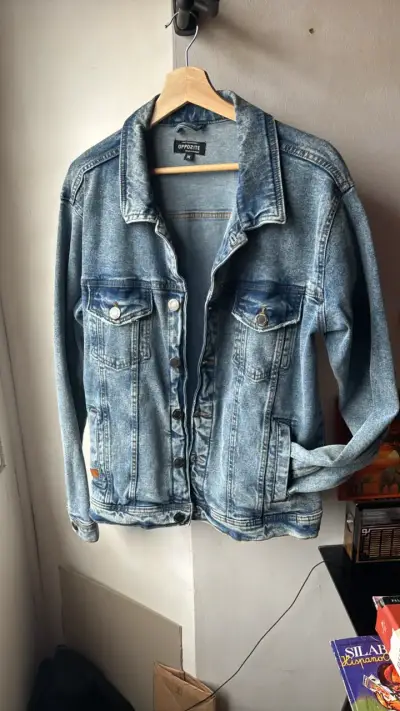Chaqueta mezclilla talla M - miniatura 1