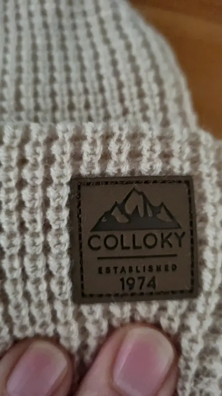Gorro de lana beige para niños Colloky - 2