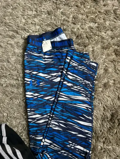 Leggings deportivos Under Armour estampados azules - miniatura 2