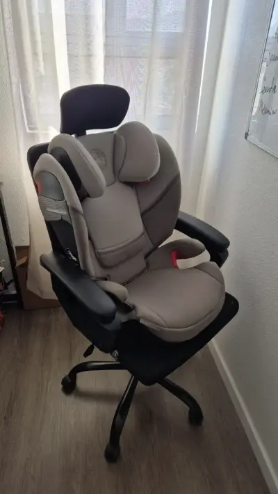 Silla de Auto Cybex Solution S-Fix Gris - miniatura 1