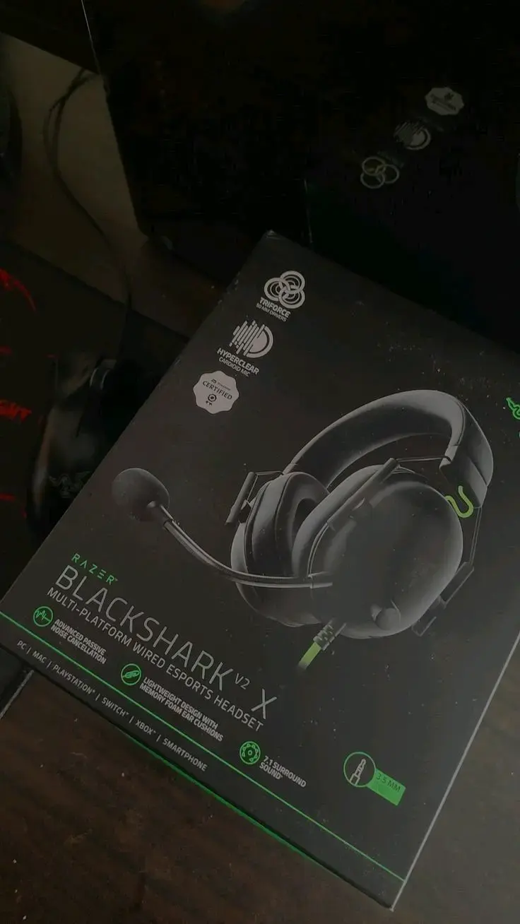 Audífonos Gamer Razer BlackShark V2 X - 2