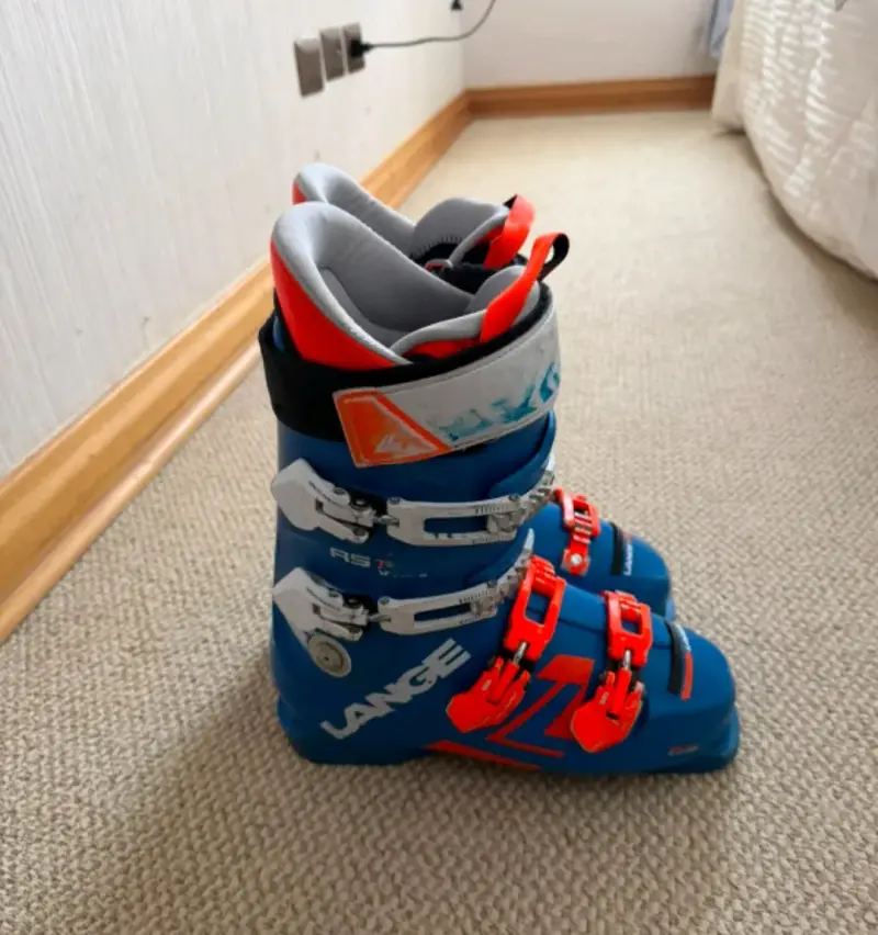 Botas de esquí Lange RS 130 azul para adulto - 4