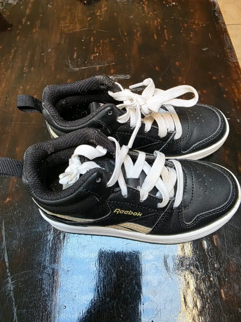 Zapatillas deportivas negras Reebok para niños - 4